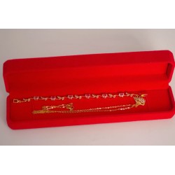 Pack collier Cygne & bracelet Tulipe Pack collier Cygne & bracelet Tulipe