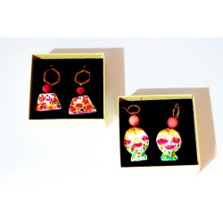 Boucles d’oreilles fleuries Boucles d’oreilles fleuries